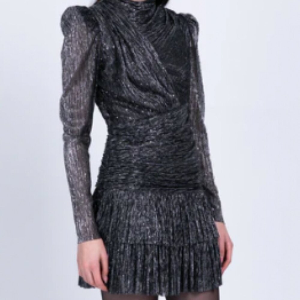 *NWT'S*. SABINA MUSAYEV ANGELA DRESS IN BLACK SIZE: SMALL